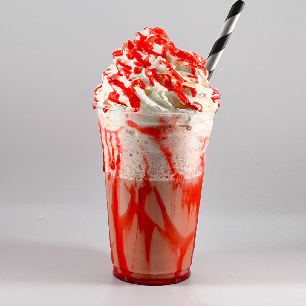 Frappe Pink tea strawberry 1