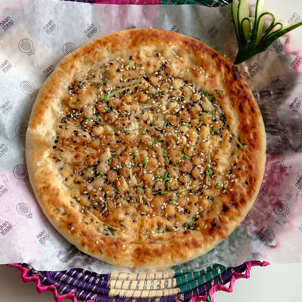 Lamb Dum Qeema Naan
