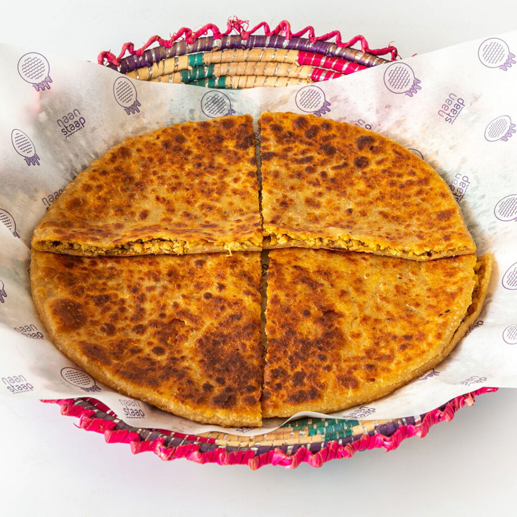 chicken Achari Paratha